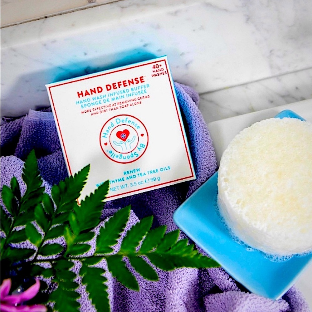 SPONGELLE || Renew Hand Defense - Thyme + Tea Tree Oils ⭐️NIB⭐️ - Picture 2 of 8